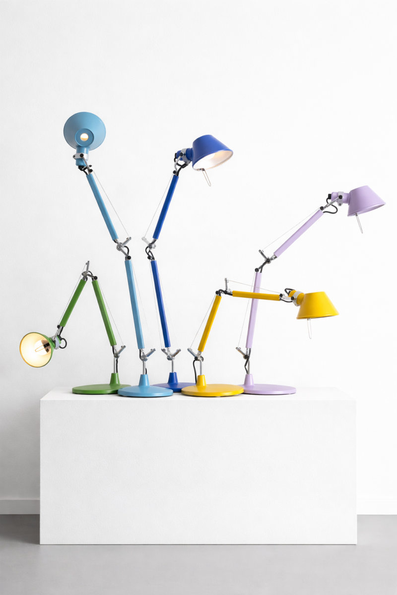 Tolomeo – ikona, która zdefiniowała lampę biurkową na nowo.