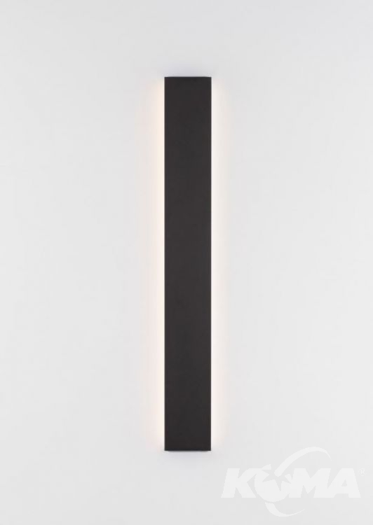 kinkiet łazienkowy Sandy Black Aluminium LED Philips SELINE 
