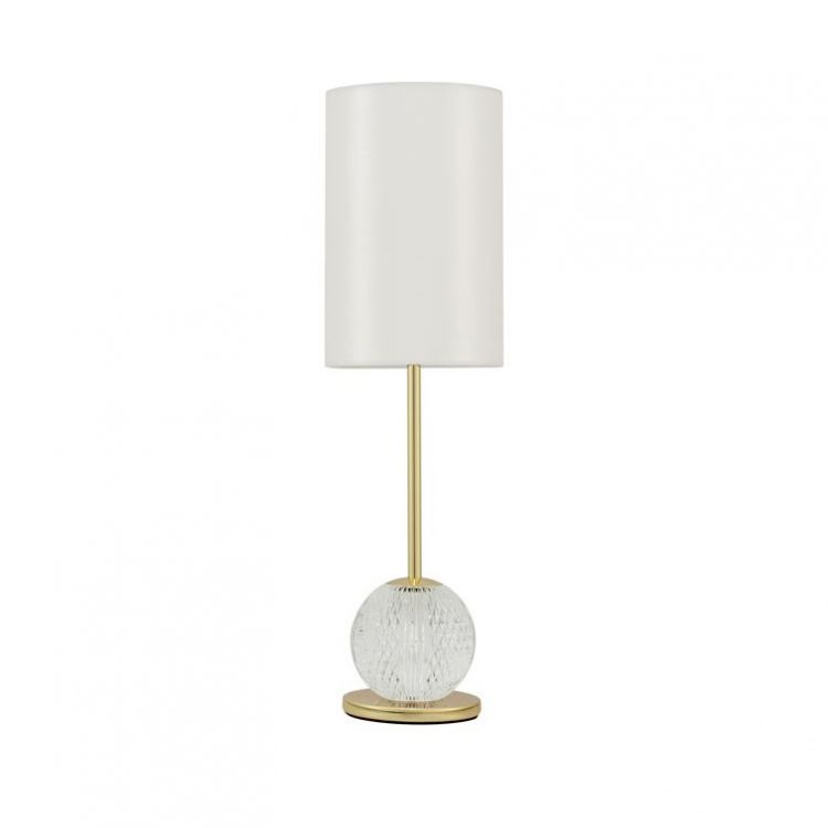 lampa stołowa złoty/transparentny Brillante 