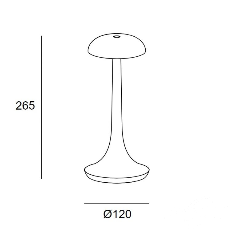 lampa stołowa biała Portobello LEDS C4