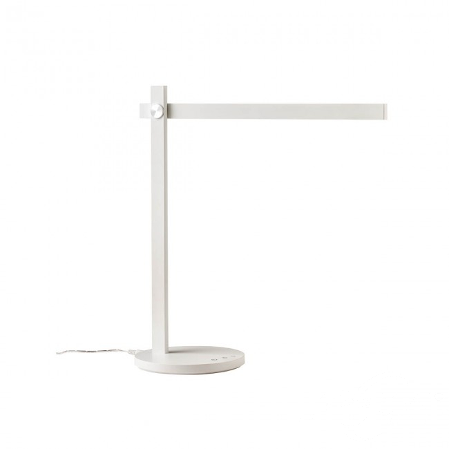 lampa biurkowa biała Omeo 