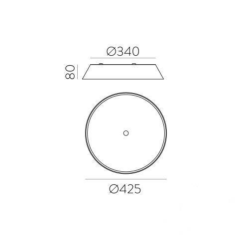 plafon led Cora 