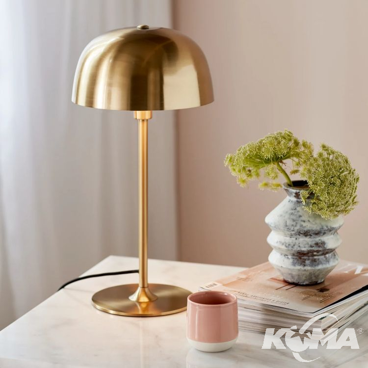lampa stołowa mosiężna Cera 
