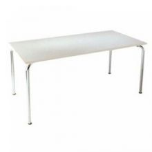 Maui stol prostokat duzy 80x160x72cm bialy cynkowy