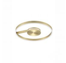 Siena oprawa sufitowa led 48W 2465lm 2700k-3000k-4000k ściemnialna złota matowa