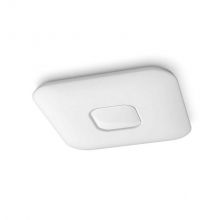 Haraz Square plafon 75W LED 230V biały