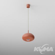 Kliva oprawa wisząca led 9W 2700K 998lm terakota