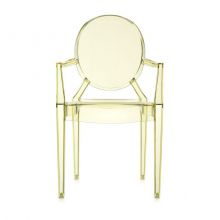 Louis Ghost krzesło 54x94x55cm żółte