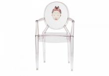 Louis ghost krzeslo 54x94x55 cm motyw chinska dama