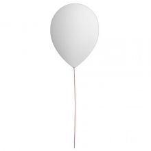 Balloon kinkiet 1x20W E27 230V biało/czerwony