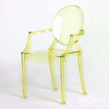 Lou lou ghost krzeslo dzieciece 40x63x37 cm zolty