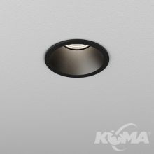 Hollow 8 led hermetic oprawa wpuszczana 8,5W 2700K 808lm IP65 48V czarna