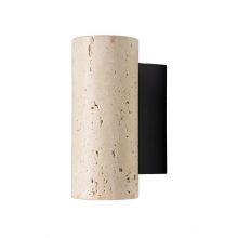 Tek kinkiet 2xGU10 8W trawertyn 