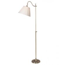 Charleston lampa podłogowa 1x60W E27 230V patyna + beżowy abażur