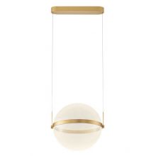 Atlas oprawa wiszaca led 34W 2700K 1998lm ściemnialna złota matowa