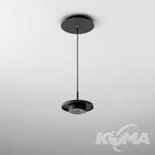 Qrled next oprawa wisząca led 10W 998lm 2700K czarna