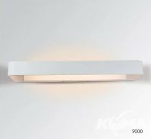 Kinkiet ścienny 150x300mm  5KW 3000K dyfuzor opal biały / biały