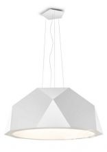 Crio lampa wisząca 5x18W E27 średnica 57.2cm biała