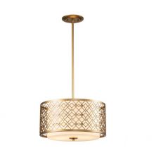 Ziggy oprawa wisząca 2xE27 12W złote matowe 