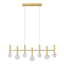 Bolla oprawa wisząca led 32W 2700K/3000K 2299lm złota matowa