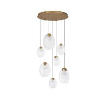 Shelina oprawa wisząca led 22W 3000K brąz