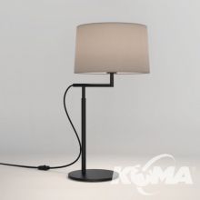 Telegraph table lampa biurkowa czarny mat 1x12W E27/ bez abażura