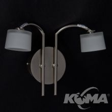 Marconi kinkiet 2x20W G4 chrom/satyna