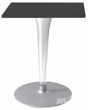 Toptop stolik  70x70cm h72cm czarny