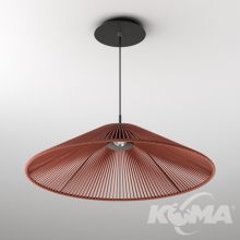 Snop 60 oprawa wisząca led 10W 2700K 998lm czarna/terakota