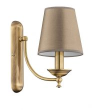 San marino kinkiet E14 8W patyna + kryształ Swarovski