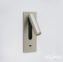 Fuse kinkiet led wpuszczany 3,5W 2700K  usb-c stal szczotkowana