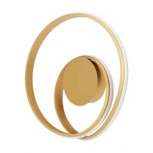 Torsion kinkiet led 30W 3000K/4000K 3-stopniowy ściemniacz złoty matowy