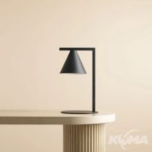 Form lampa stołowa czarna 1x40W E14