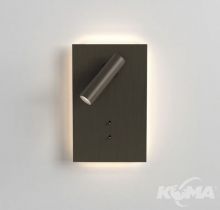 Edge reader mini kinkiet led 9,3W 2700K brąz