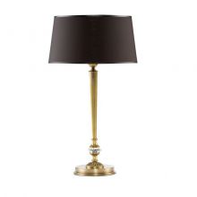 Abazurowe coc lampa stolowa 1x60W E27 patyna + abażur nr04