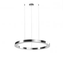 Circle oprawa wisząca led 32W 3000K 3040lm nikiel szczotkowany