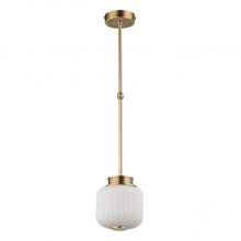 Alba oprawa wisząca E14 8W złota matowa