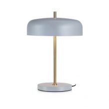 Caen lampa stołowa 2x60W szary/złoty