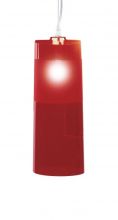 Easy oprawa wiszaca 1x28W E14 d13cm czerwony