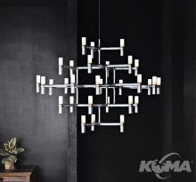 Crown major oprawa wisząca 33xG9 4W chrom