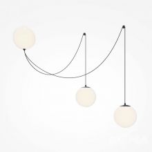 Twins oprawa wisząca led 26W 3000K czarna