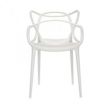 Masters krzesło 57x84x47cm białe