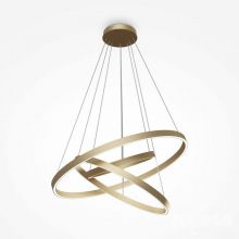 Rim oprawa wisząca led 115W 4000K złota matowa 