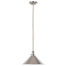 Provence lampa wisząca 1x100W E27 230V nikiel