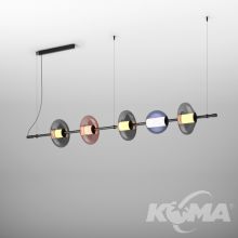Beads oprawa wisząca led 46,5W 2700K czarna