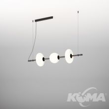 Beads oprawa wisząca led 32,5W 2700K czarna