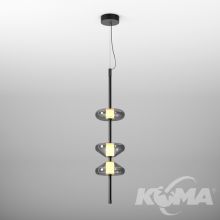 Beads oprawa wisząca led 26W 2700K czarna