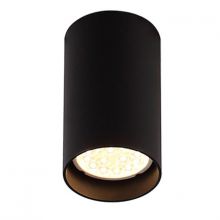 Pet Round lampa sufitowa 1x50W GU10 230V czarna
