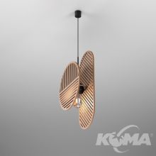 Iki oprawa wisząca E27 15W pomarańczowa