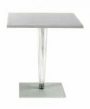 Toptop stolik kw 70x70cm h72cm aluminiowy